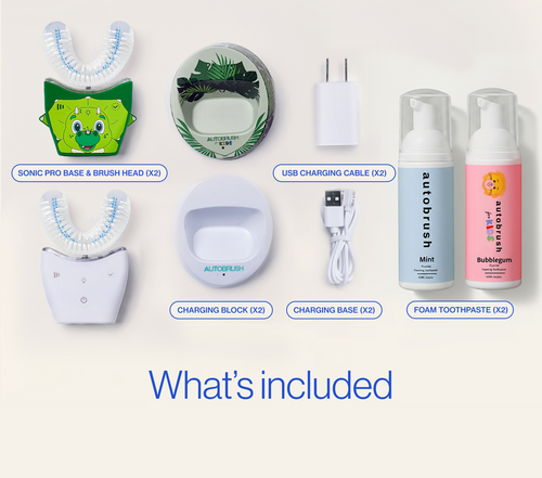 Autobrush® Sonic Pro Family Pack Bundle