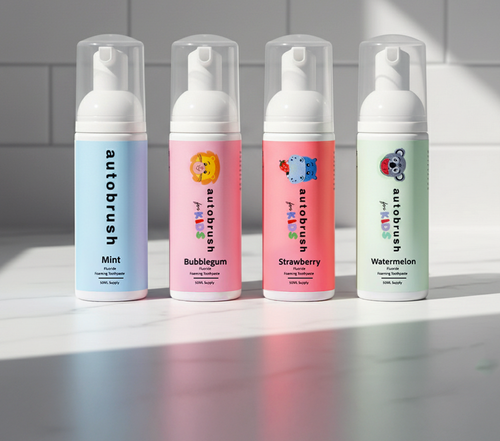 Autobrush® Foam Toothpaste Sampler